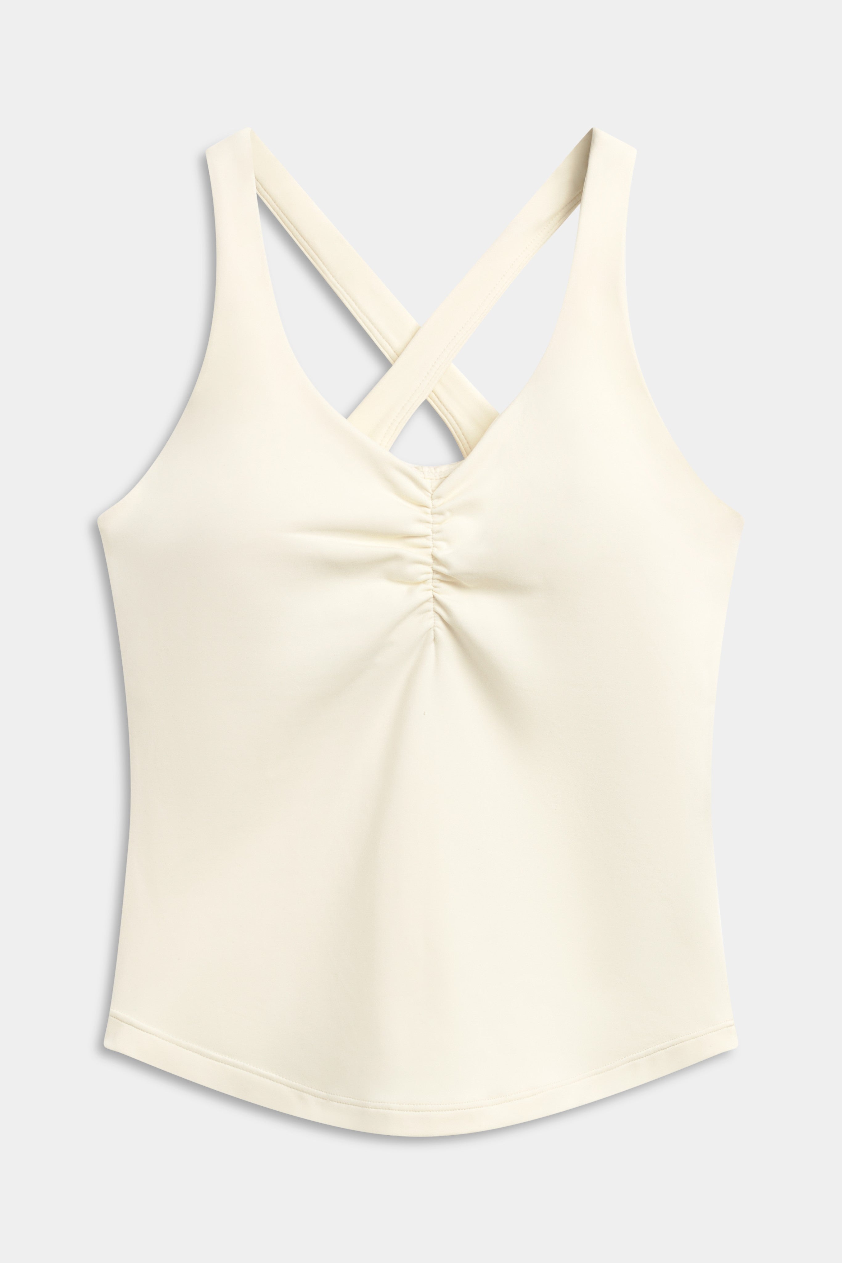 W. Cloudform® Scrunch Top - Butter Yellow